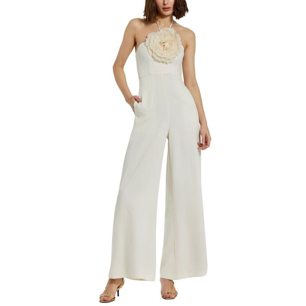 Mac Duggal Womens  Crepe Jumpsuit